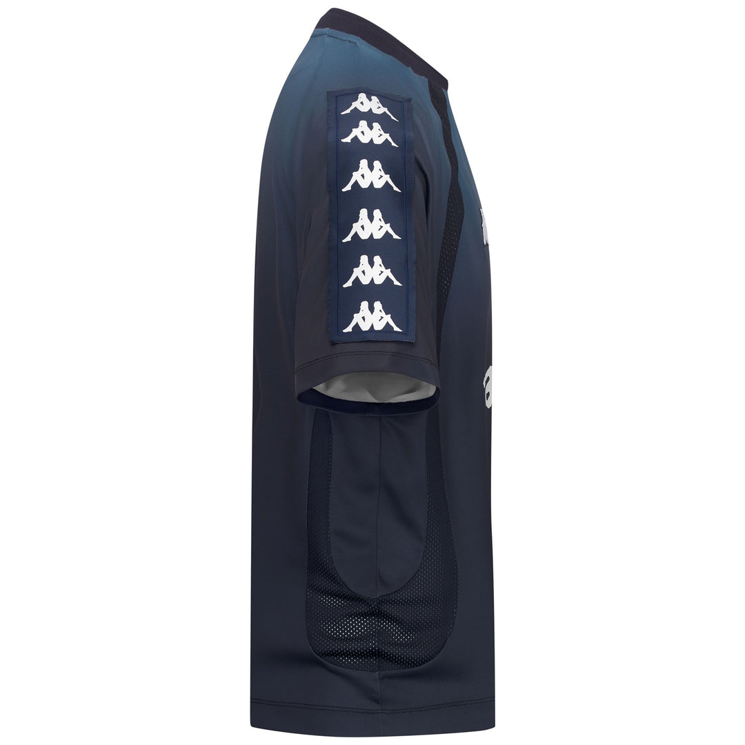 T-shirt de sport oversize noir pour homme avec empiècements en mesh main
