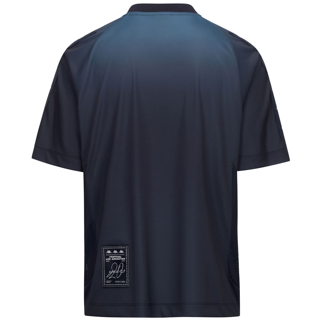 T-shirt de sport oversize noir pour homme avec empiècements en mesh main