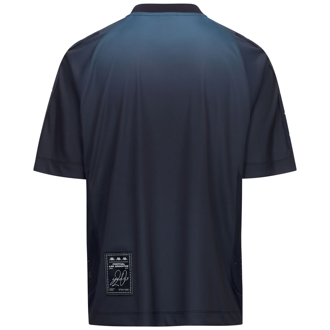 Black Men's Oversized Sportswear T-Shirt with Mesh Inserts main