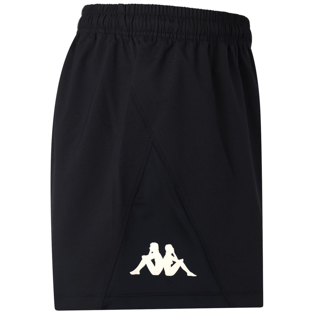 Pantaloni Sportivi Rugby Uomo Neri con Vita Elastico main