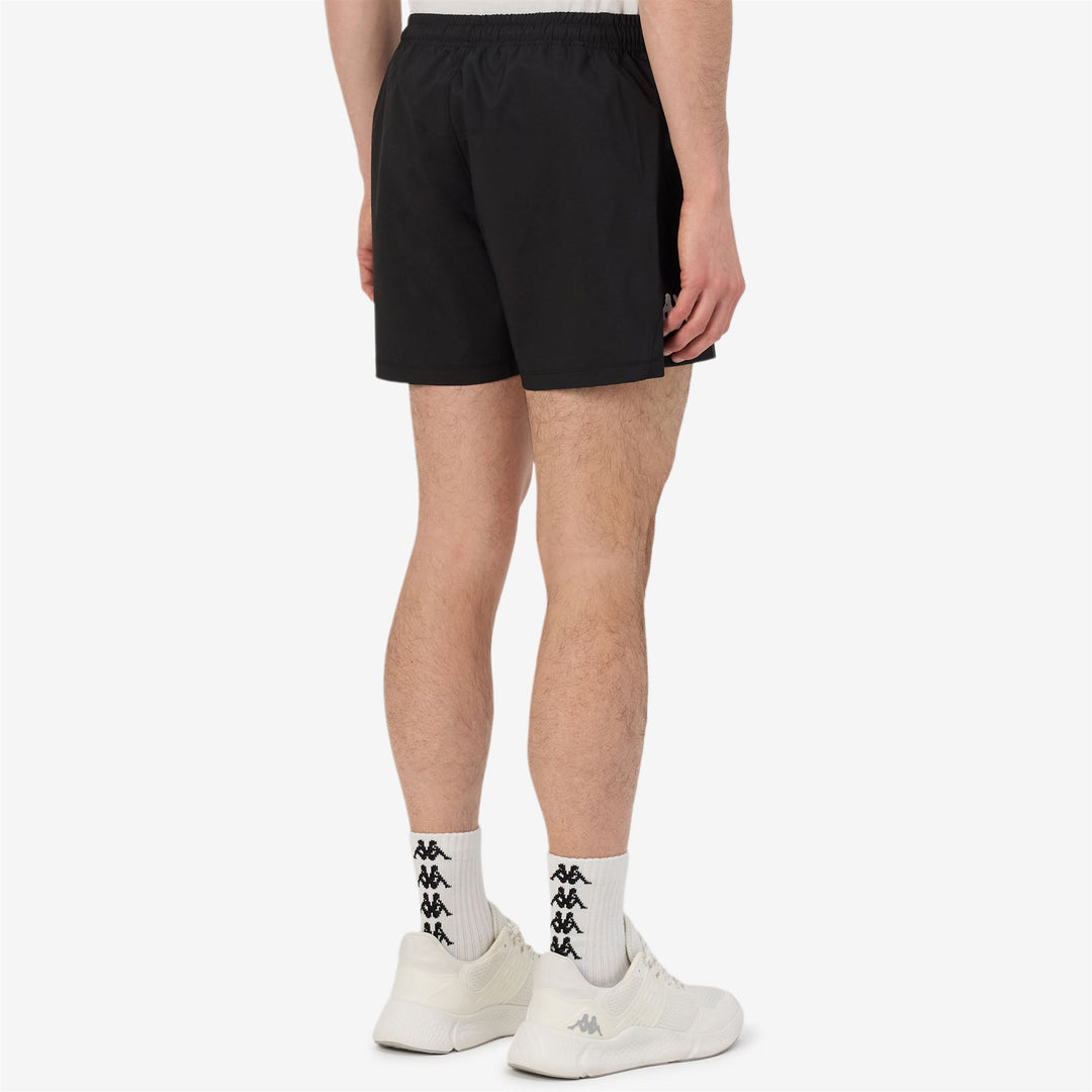 Pantaloni Sportivi Rugby Uomo Neri con Vita Elastico main