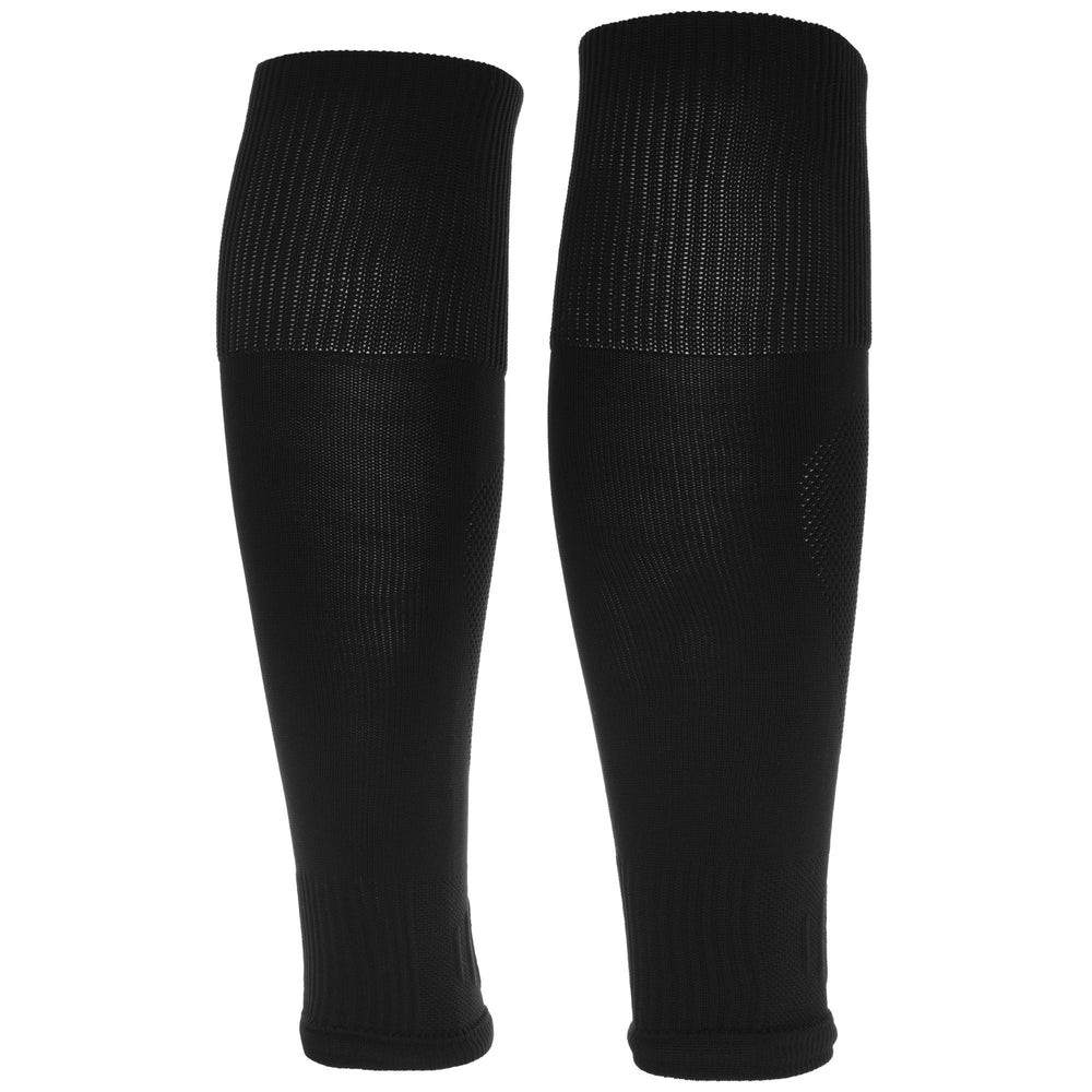 Black Men's Football Socks with Jacquard Design. 02