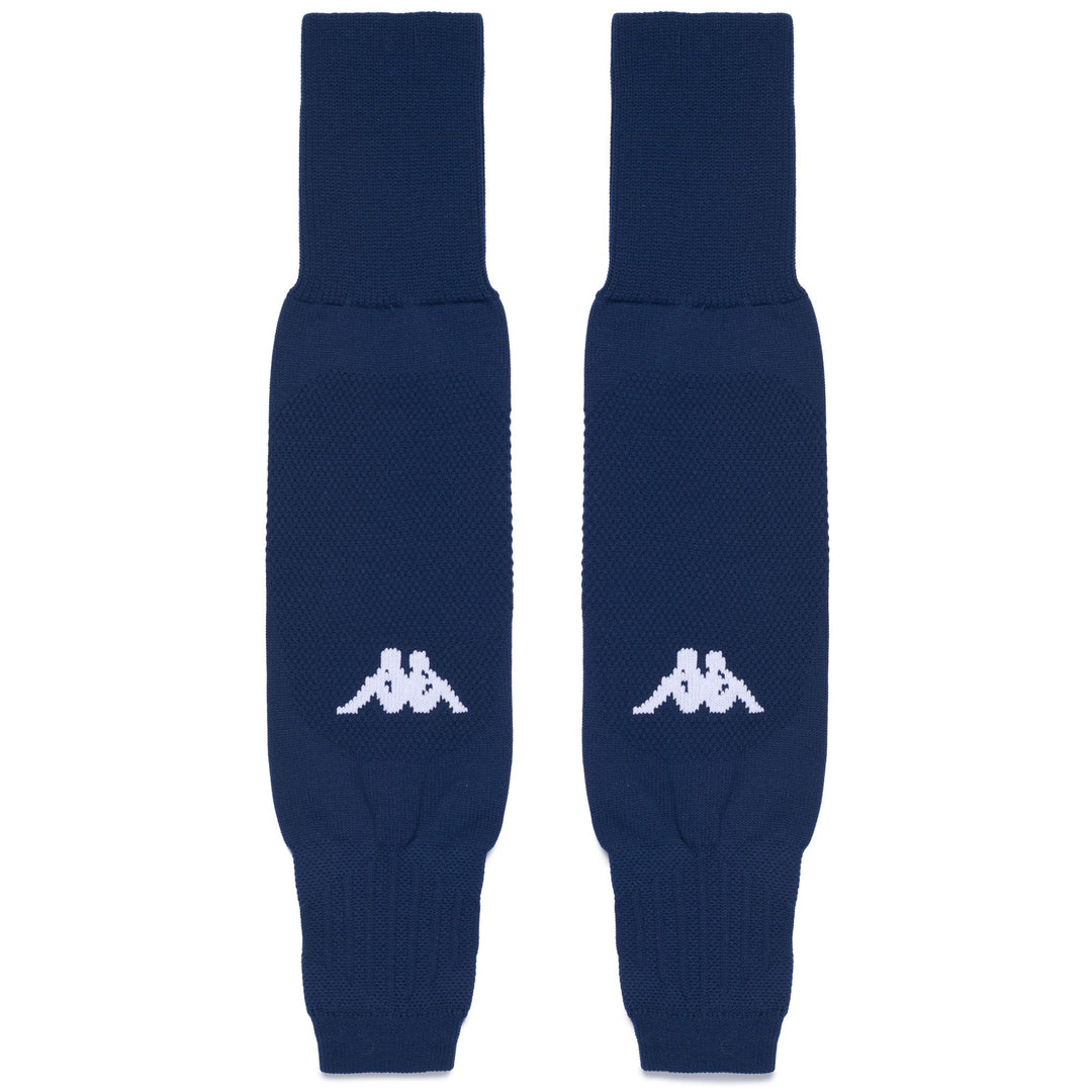 Blue Men's Footless Soccer Socks in Jacquard Fiber main