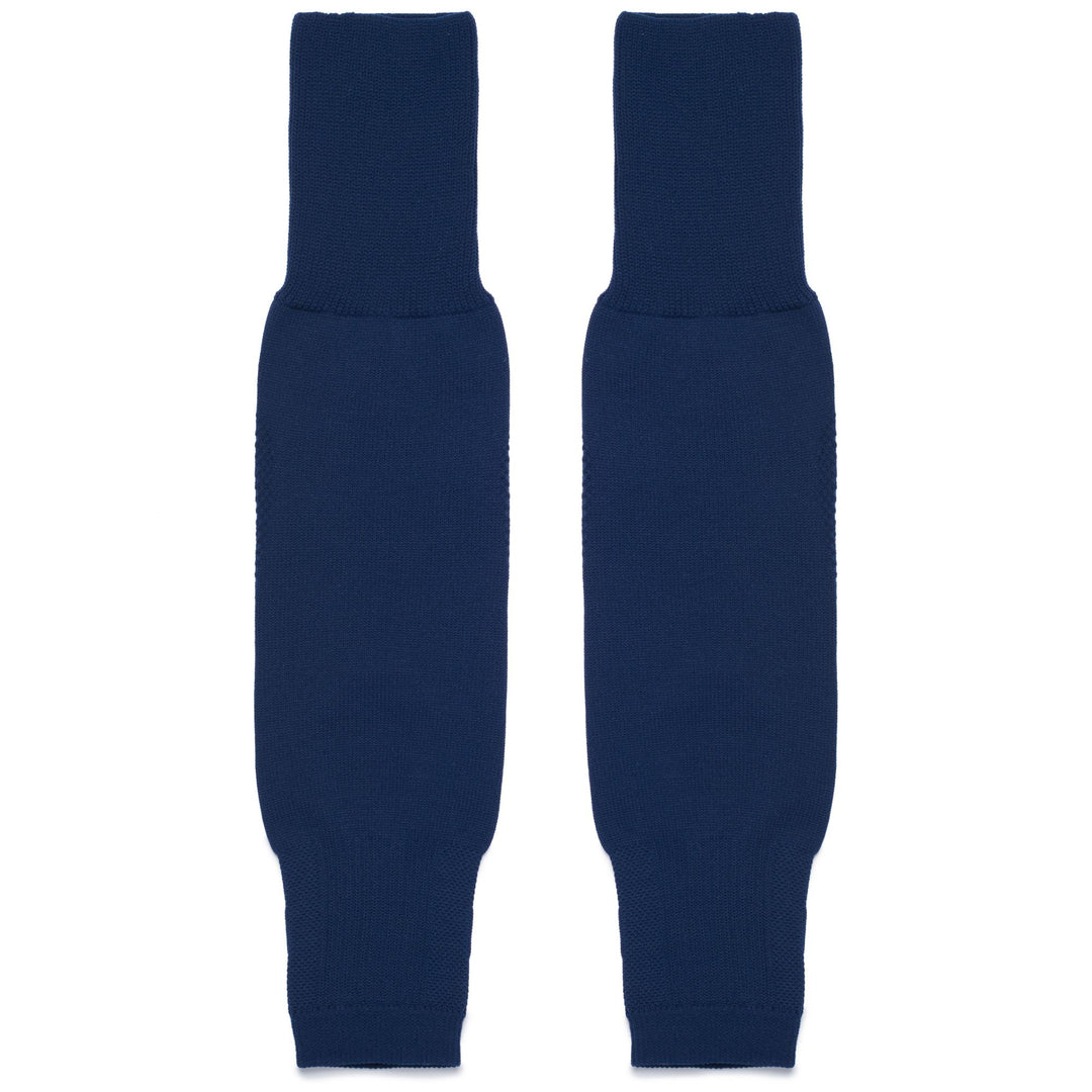 Blue Men's Footless Soccer Socks in Jacquard Fiber main