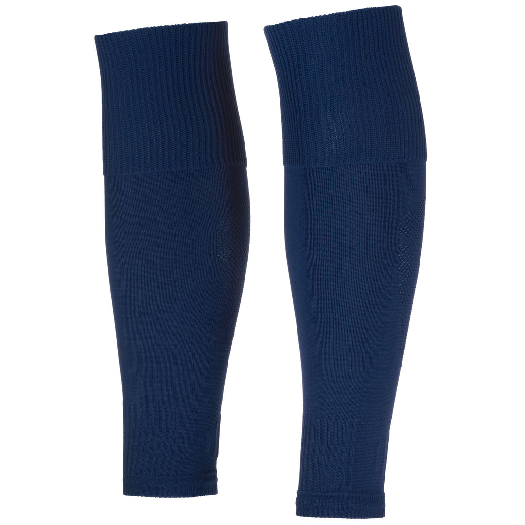 Calcetines de juego sin pies para hombre en azul marino con logotipo de Omini 01