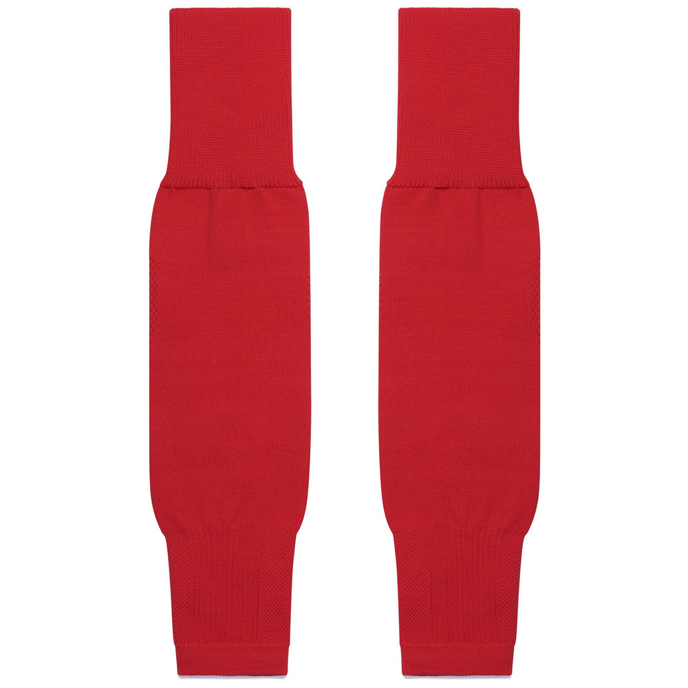 Calcetines de fútbol para hombre de color rojo chino con diseño jacquard. 02