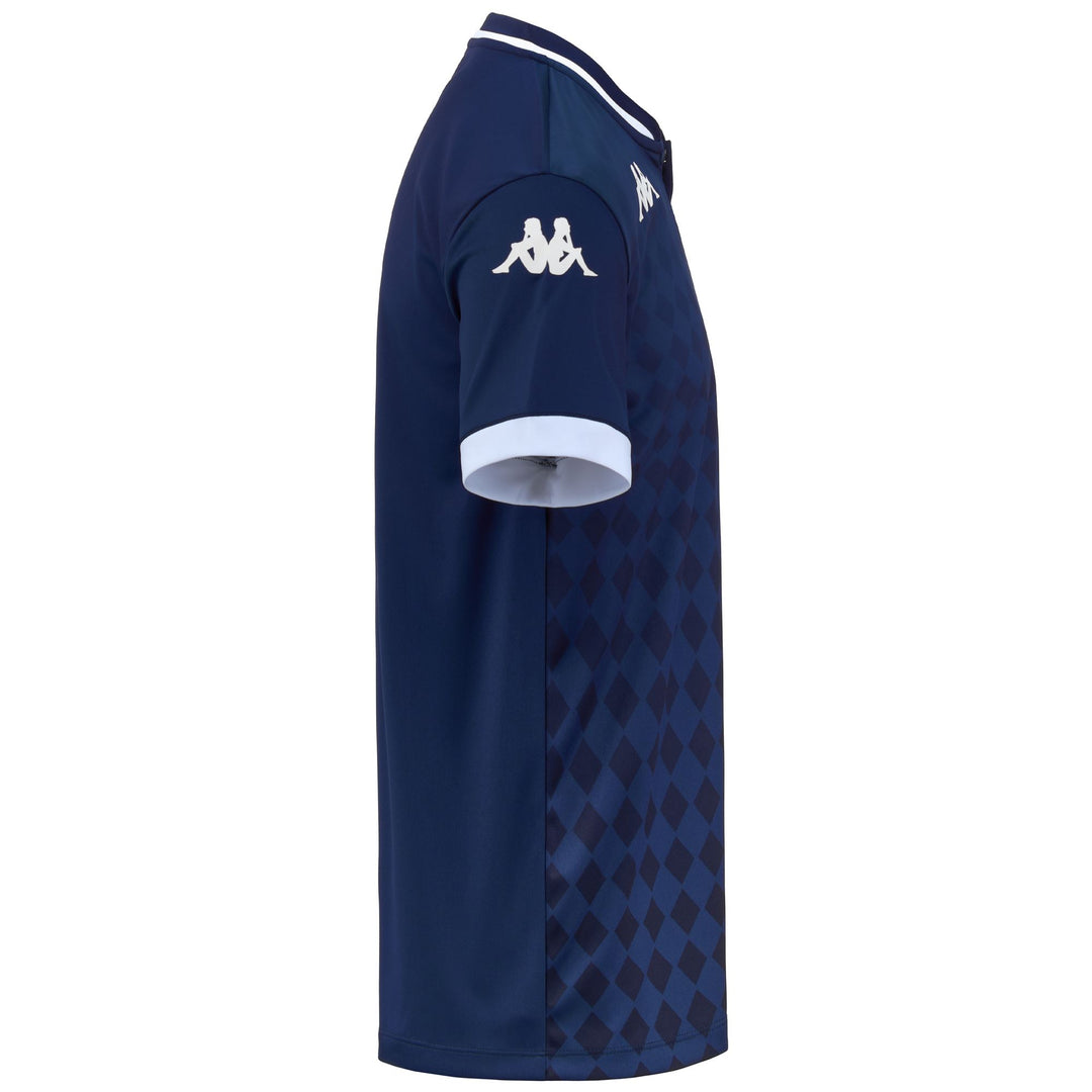 Polo da Calcio Uomo Blu Navy con Design Slim Fit main