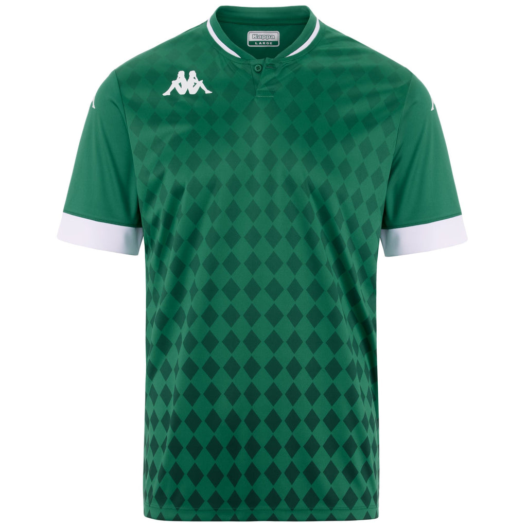 パナシナイコスFC Kappa グリーンシャツ UB33143GW___A0E_7b3ad4e6-7307-
