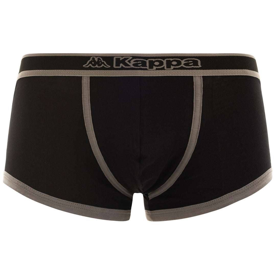 Boxer Brief in Cotone Uomo Nero 01