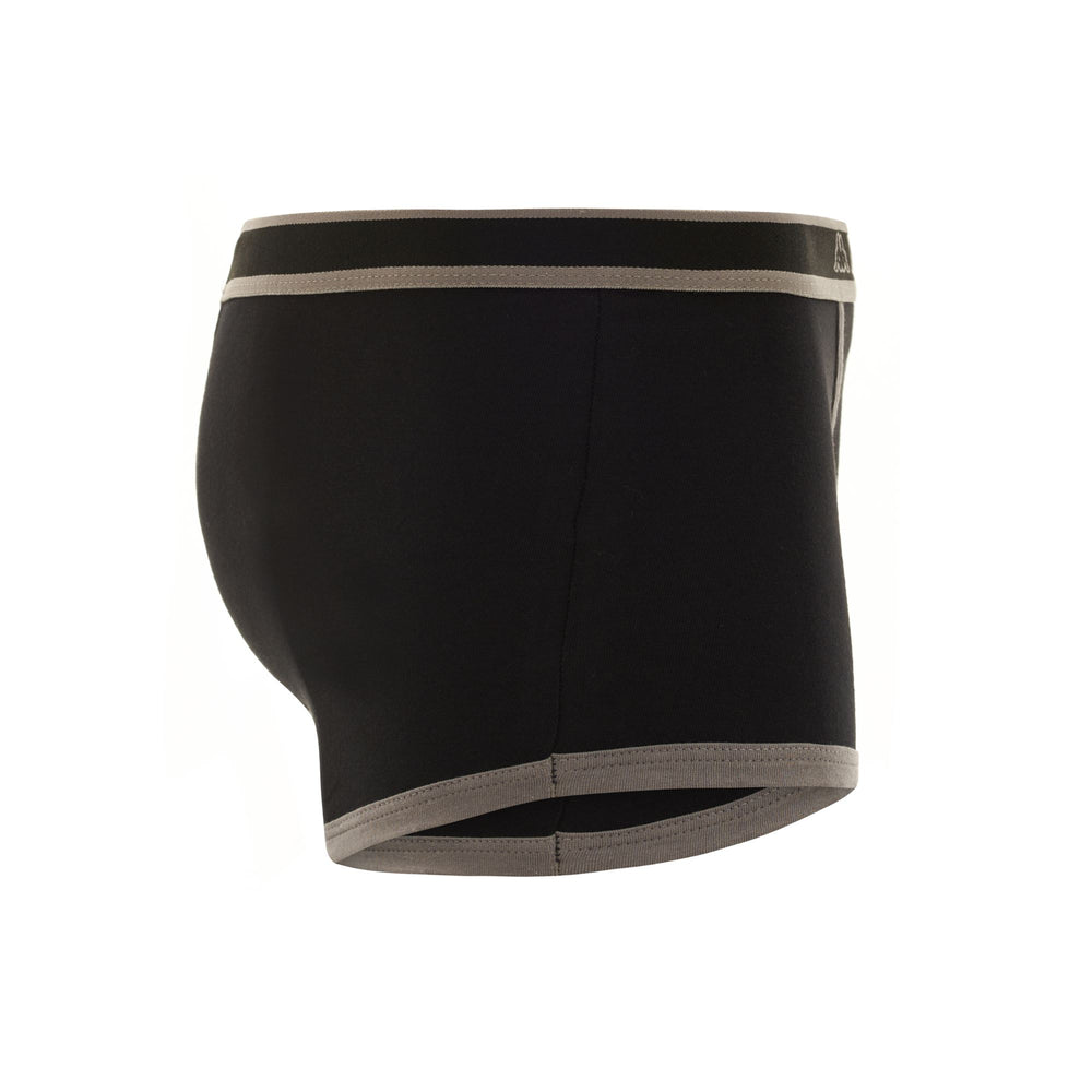 Boxer Brief in Cotone Uomo Nero 02
