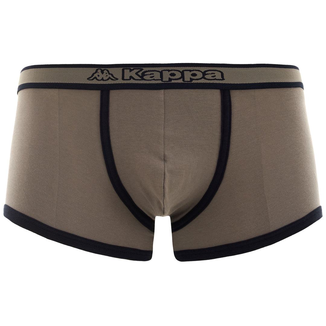 Boxer in Cotone Funzionale Uomo Grigio Chiaro 01
