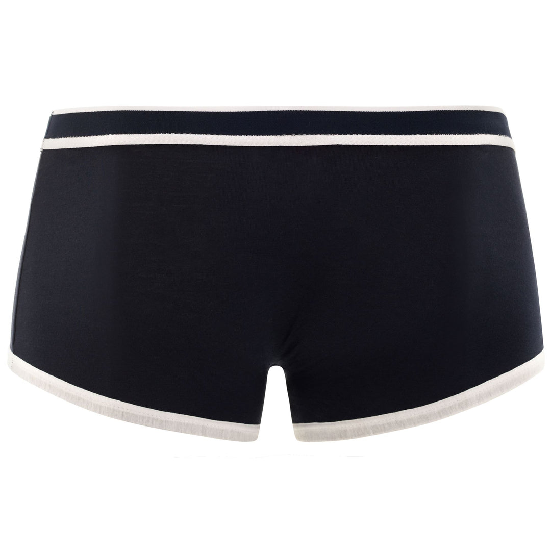 Boxers fonctionnels bleus pour hommes, près du corps main