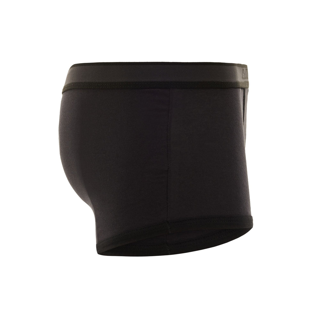 Boxers fonctionnels gris pour homme, coupe seconde peau main