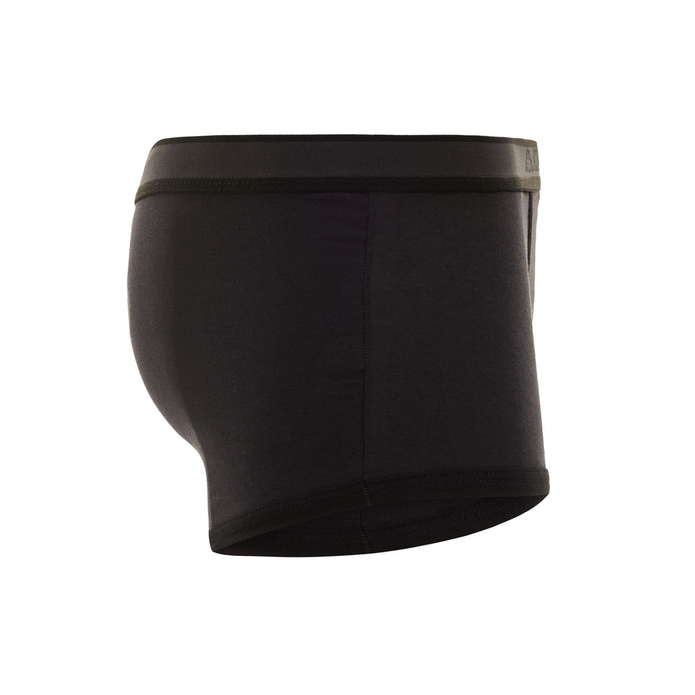 Boxer Brief in Cotone Uomo Grigio Corvo 02