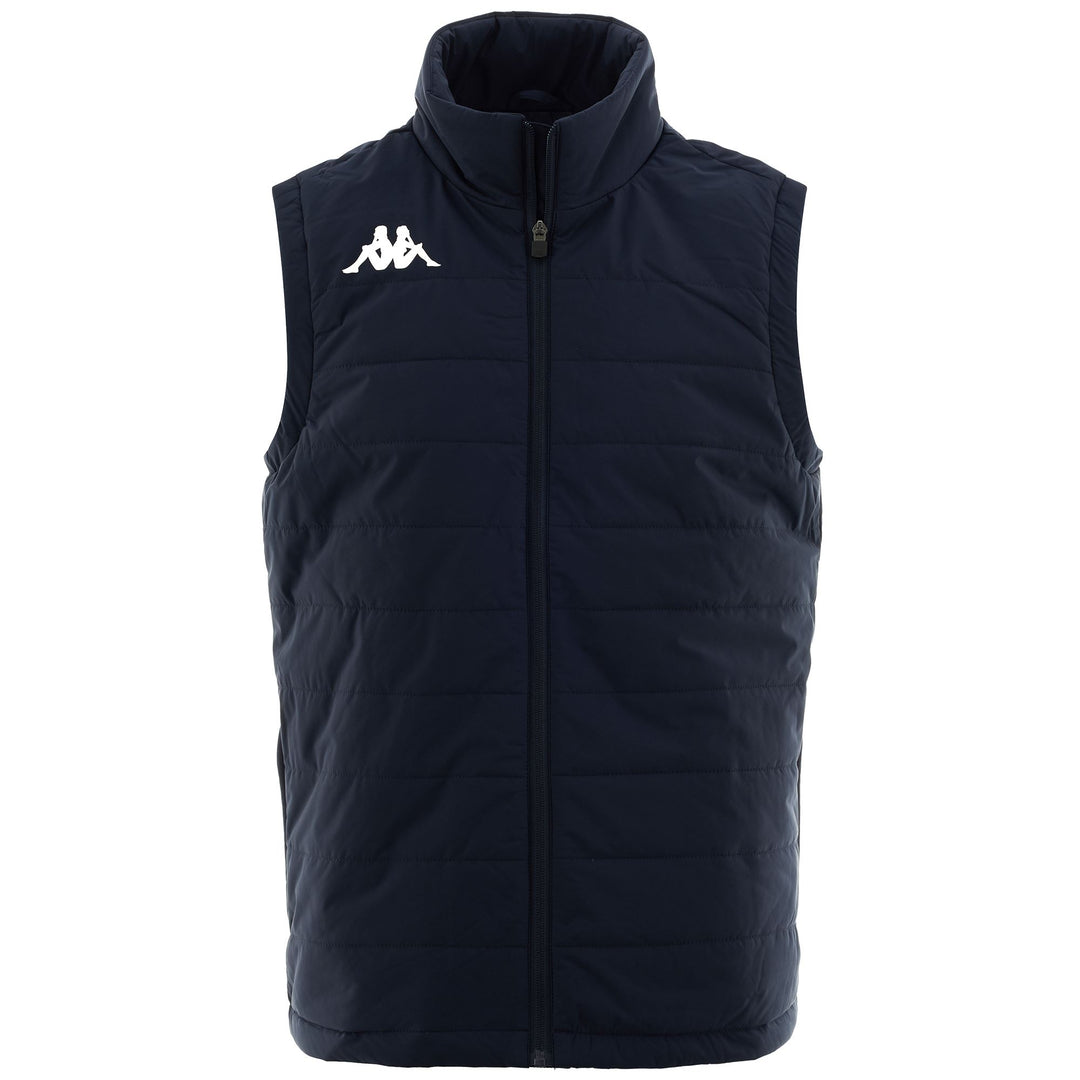 Chaqueta softshell de golf unisex azul oscuro con protección contra el viento 01