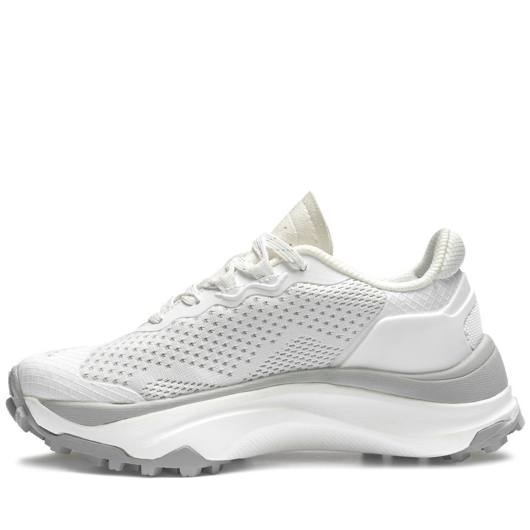 Scarpe Sportive Golf Unisex Basse Grigio Bianco con Suola in Gomma main