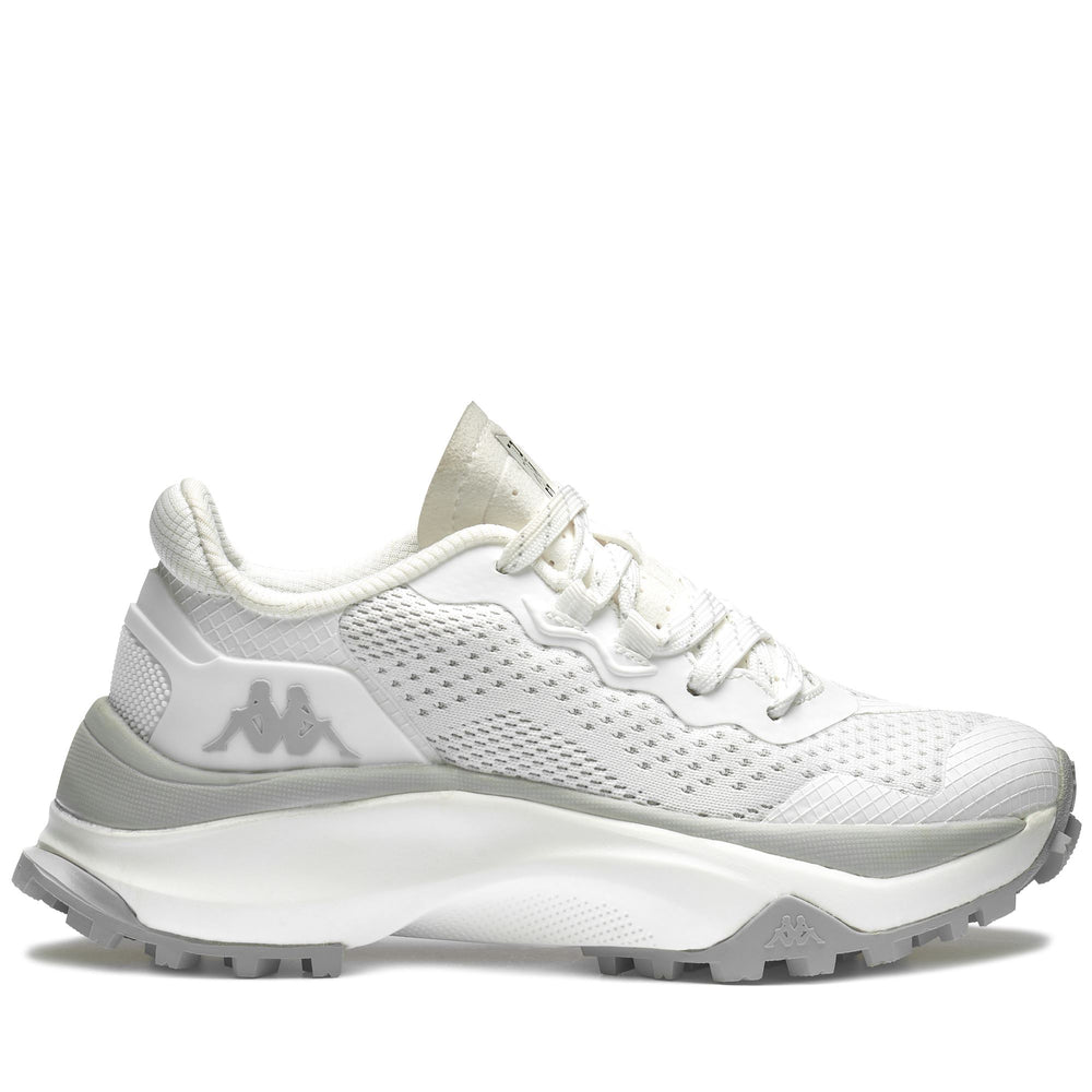 Grey White Unisex Low Cut Golf Sport Shoes with Rubber Outsole 02