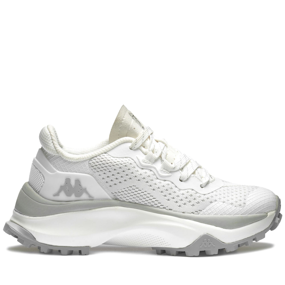 Grey White Unisex Low Cut Golf Sport Shoes with Rubber Outsole main