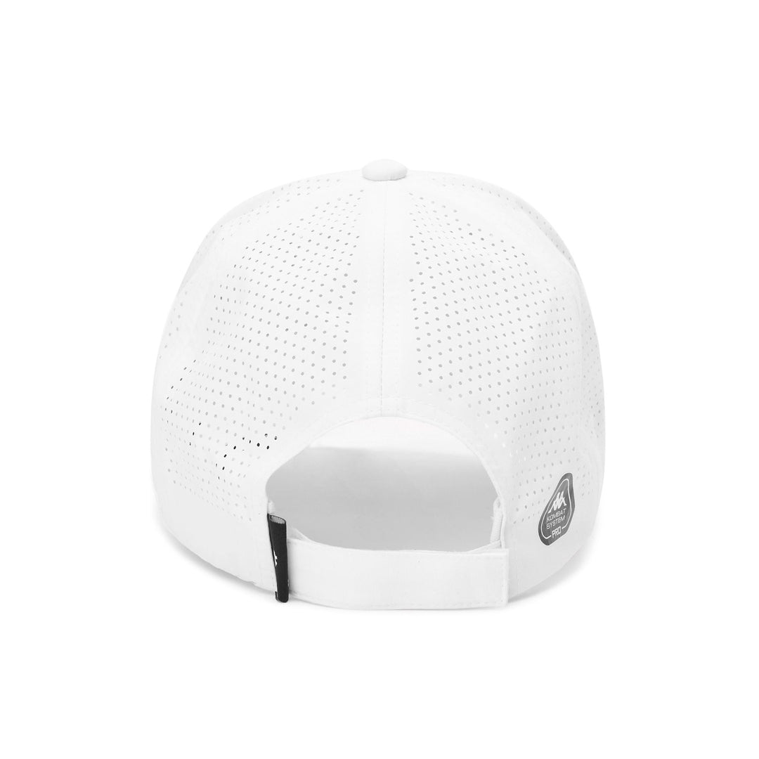 Cappellino Padel Unisex Grigio Bianco con Cinturino Regolabile main