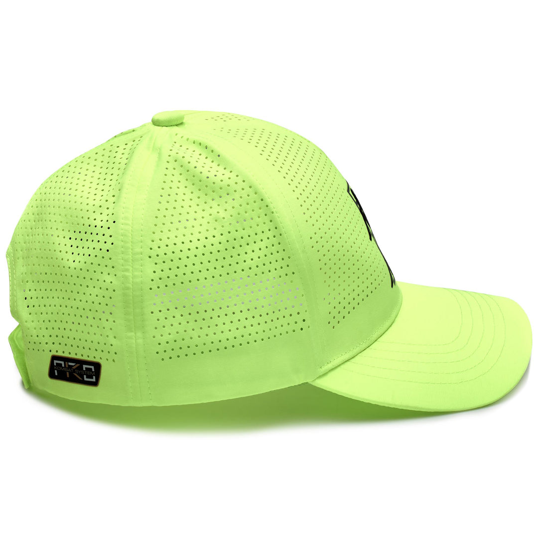 Acid Green Unisex Padel Cap with Adjustable Strap 01