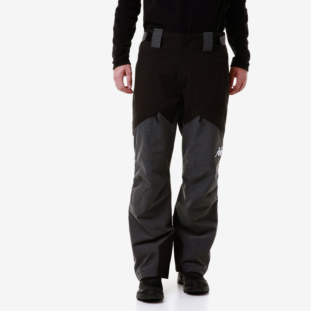 Pants Man 6CENTO 622FZW Sport Trousers BLACK Detail (jpg Rgb)			