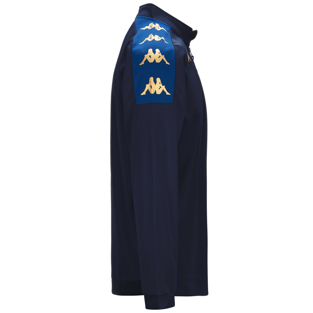 Cobalt Blue Men's Football Training Fleece Jumper 02