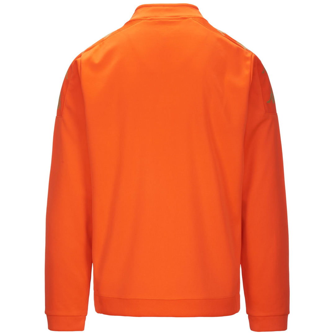 Flame Orange Men's Football Fleece Jumper main