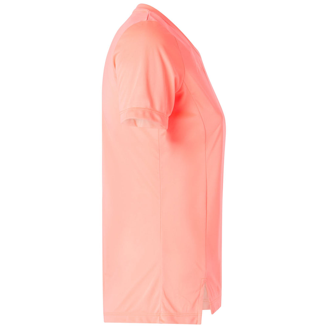 Neon Red Women's Slim Fit Training T-Shirt main