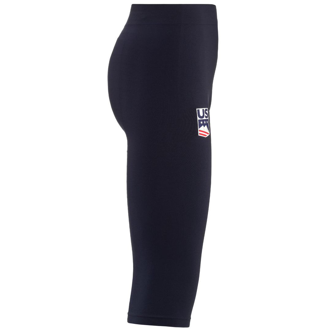 Calzoncillos de esquí unisex sin costuras de color azul impermeable main
