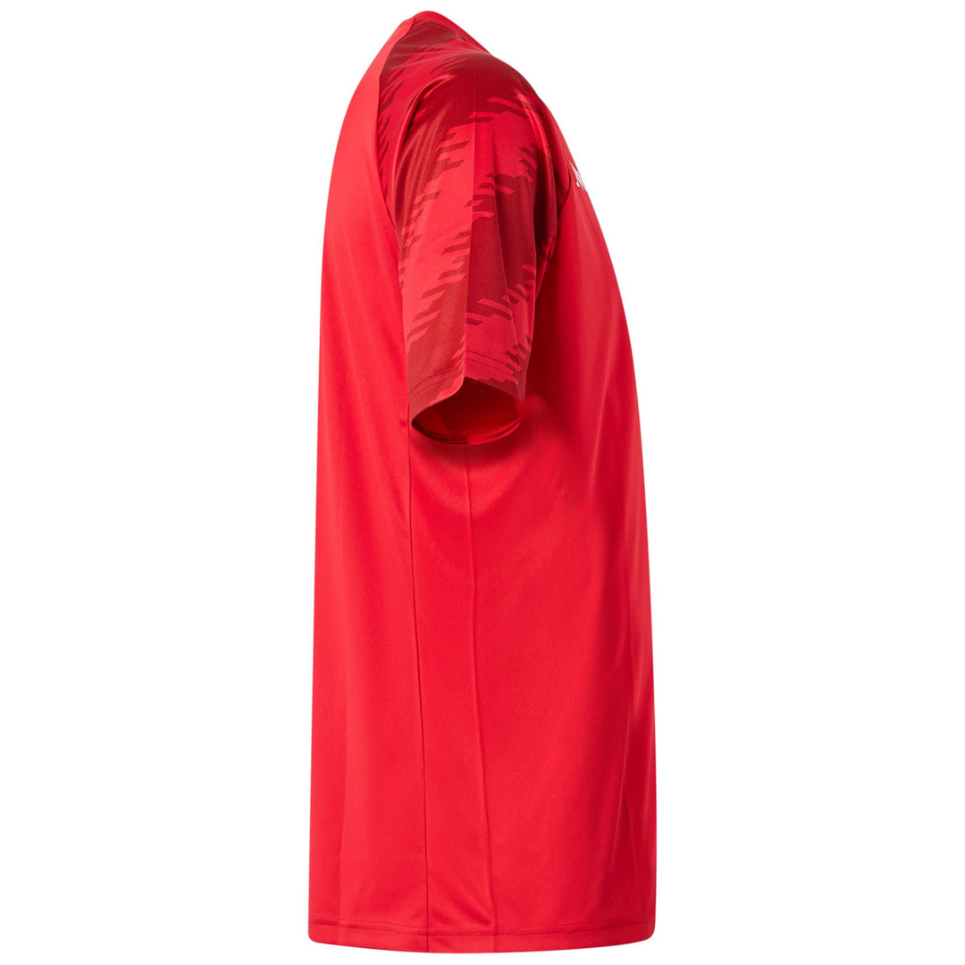 Red Men's Training Football Shirt with Omini Logo main