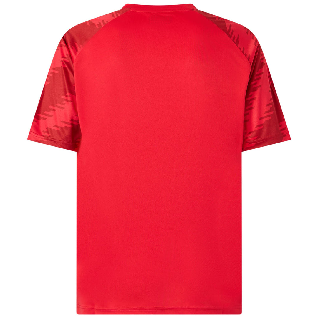 Red Men's Training Football Shirt with Omini Logo main