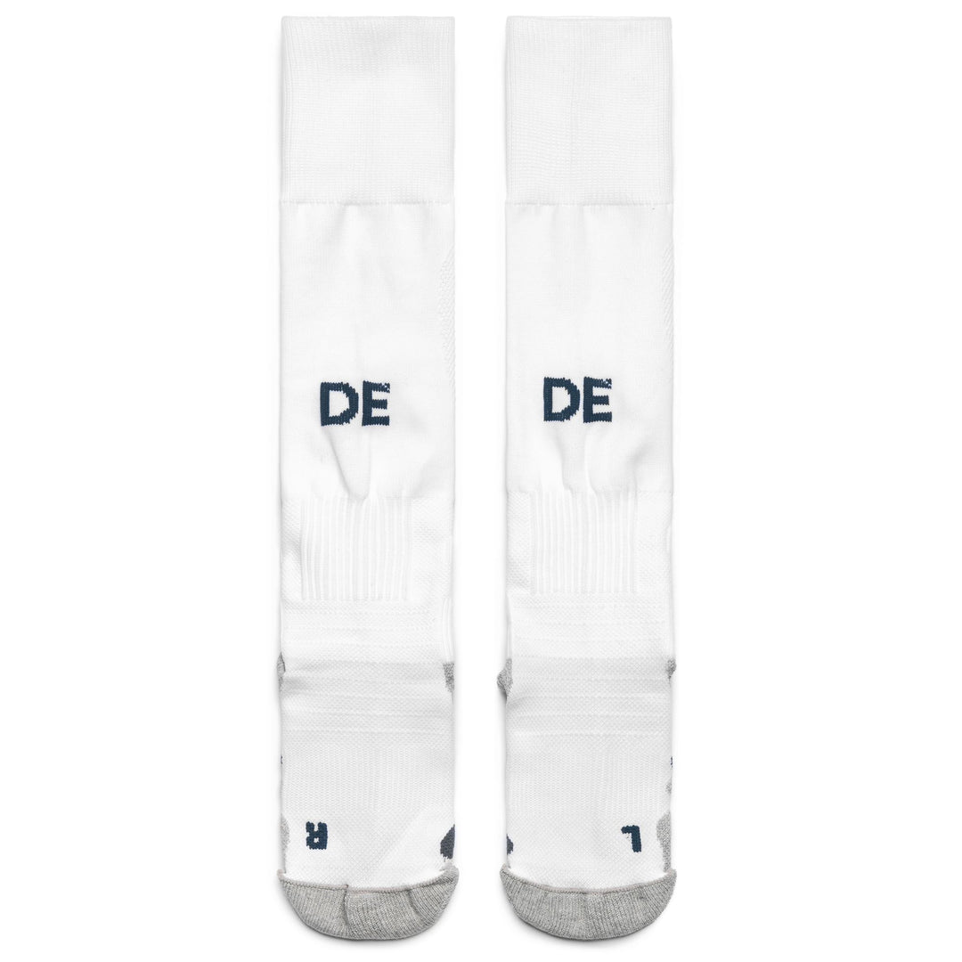 White Men's Knee High Socks for Deportivo de La Coruña Football main