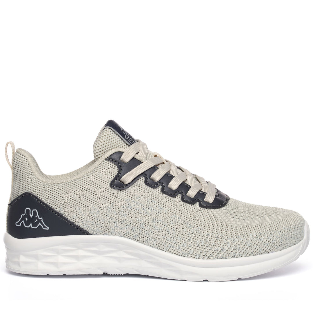 Zapatillas unisex de corte bajo en gris claro con espuma viscoelástica main