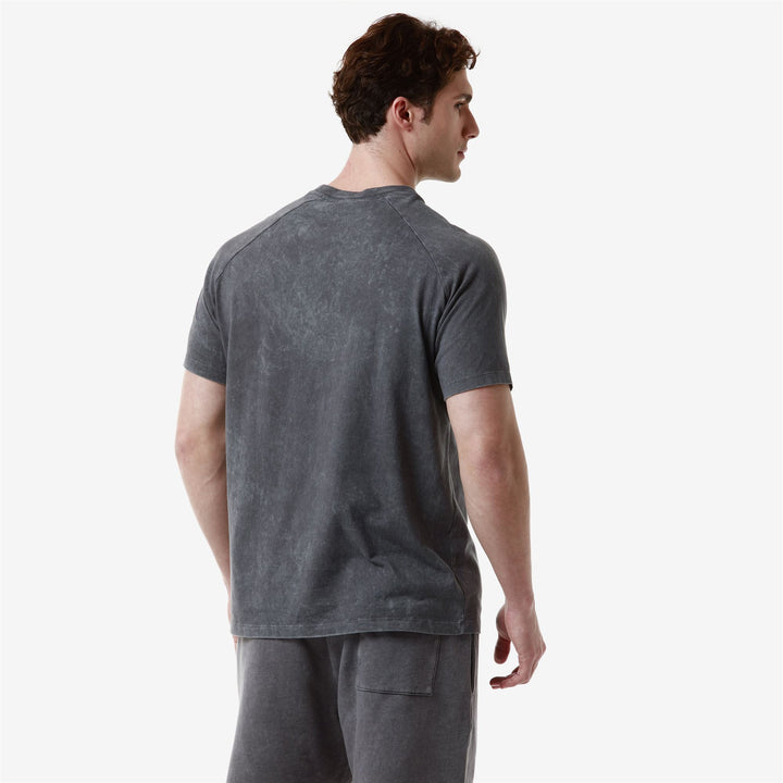 T-ShirtsTop Man AUTHENTIC PREMIUM LOPE T-Shirt GREY ANTHRACITE-GREY MAGNET Detail Double				