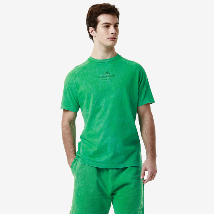 T-ShirtsTop Man AUTHENTIC PREMIUM LOPE T-Shirt GREEN FERN-GREEN OASI Detail (jpg Rgb)			