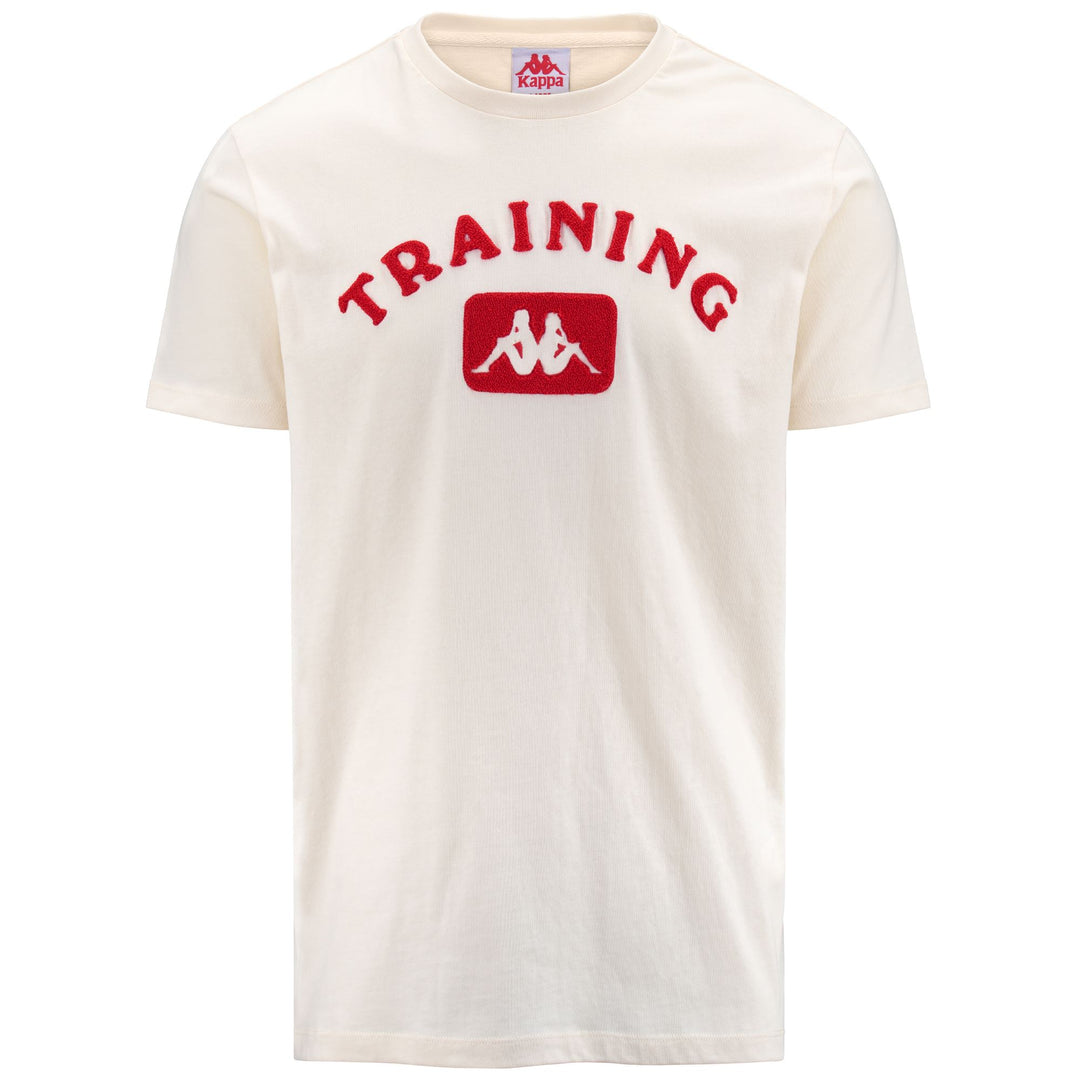 T-ShirtsTop Man AUTHENTIC PREMIUM LIBO T-Shirt WHITE ANTIQUE-RED Photo (jpg Rgb)			