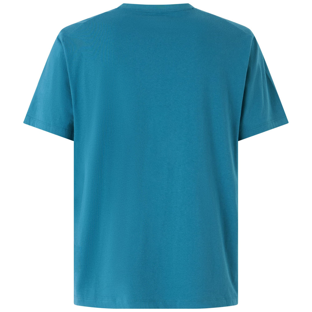 Blue Men's Regular Fit Sportswear T-Shirt in Cotton Jersey main