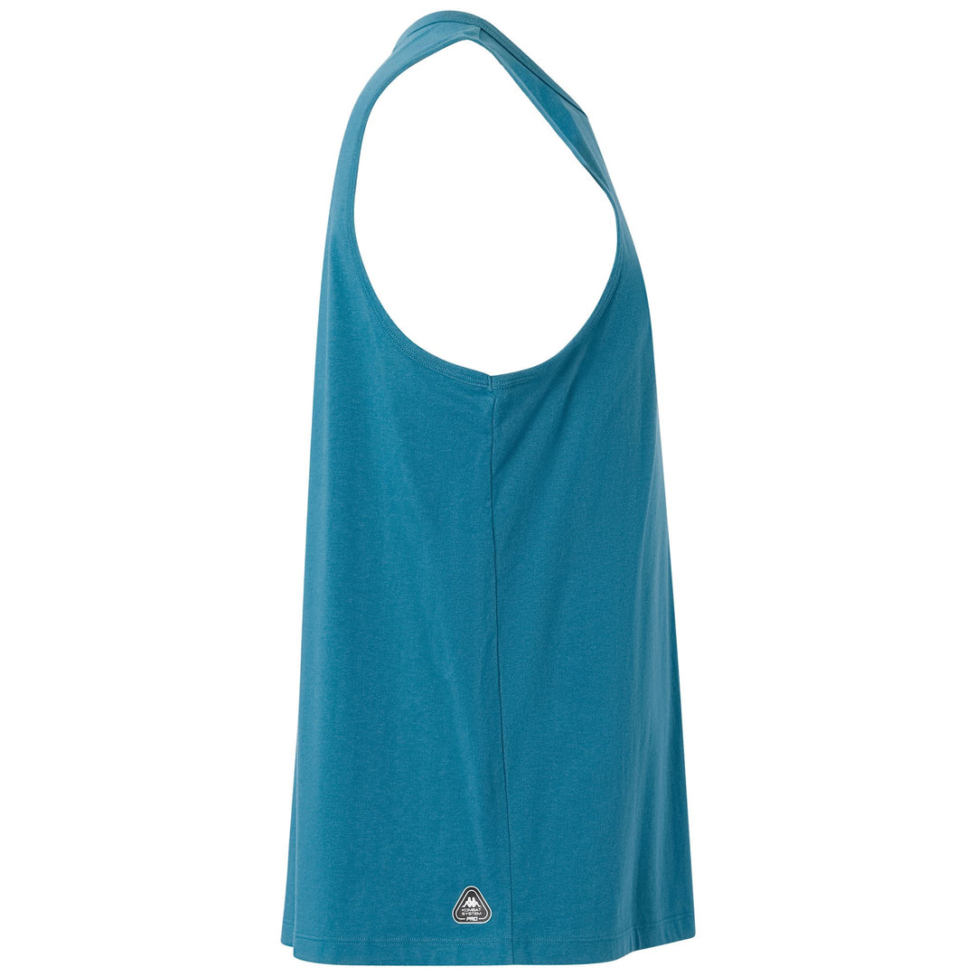 Blue lagoon Men's Regular Fit Tank T-Shirt with Graphic Print main