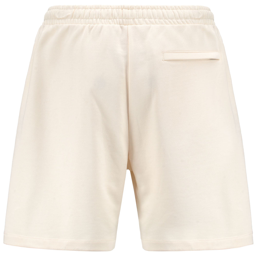 Shorts Man AUTHENTIC PREMIUM LAVEL Sport  Shorts WHITE ANTIQUE-RED Dressed Side (jpg Rgb)		
