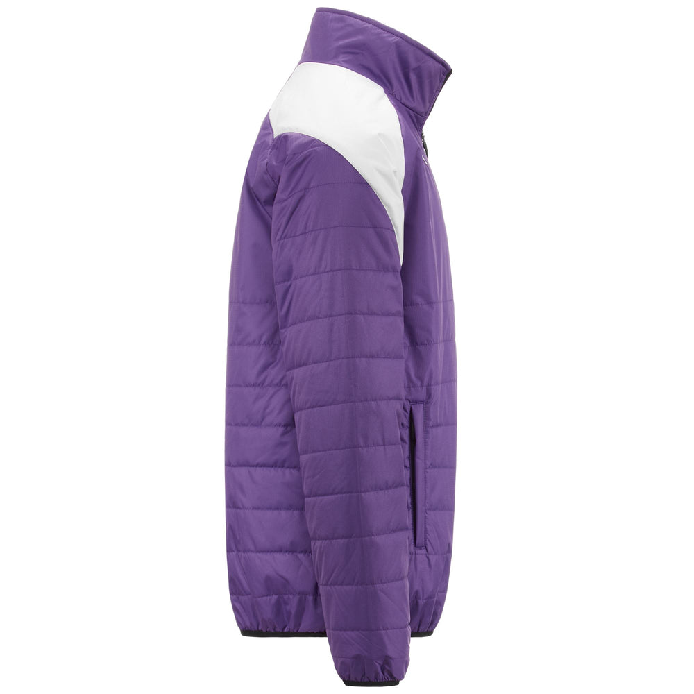 Violet men's Football Padded Jacket with Slim Fit Design 02