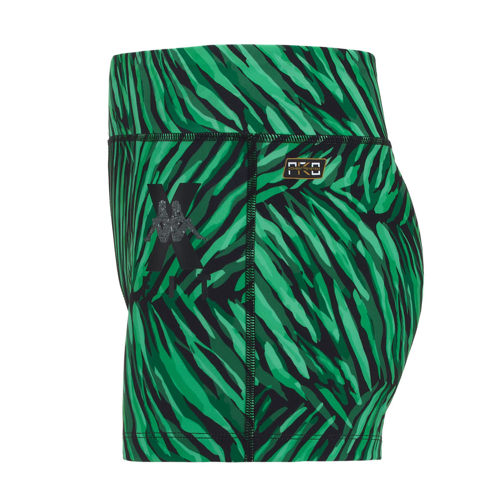 Shorts Woman KOMBAT WKT EFRIVOLA Sport  Shorts BLACK - GREEN JADE - GREEN CABBAGE - GREEN SPRING - GREEN POSY - GREEN FORMAL Dressed Front (jpg Rgb)	