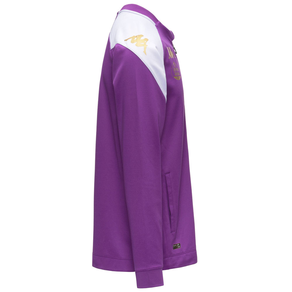 Sweat-shirt d'entraînement violet pour homme du Real Valladolid 02