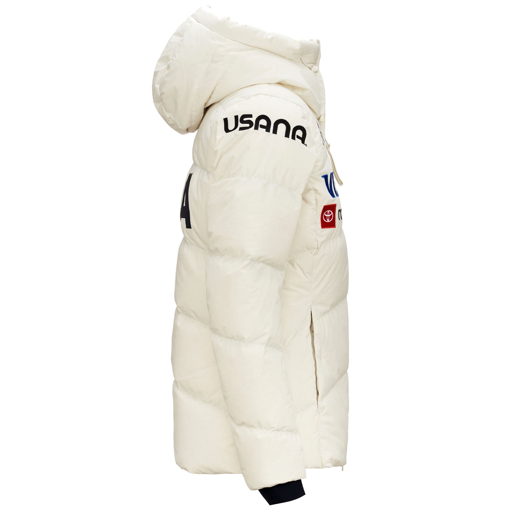 アクネスティディオズ ロゴジッパージャケット ダスティホワイト Jackets Woman 6CENTO 668 US Mid WHITE COCONUT