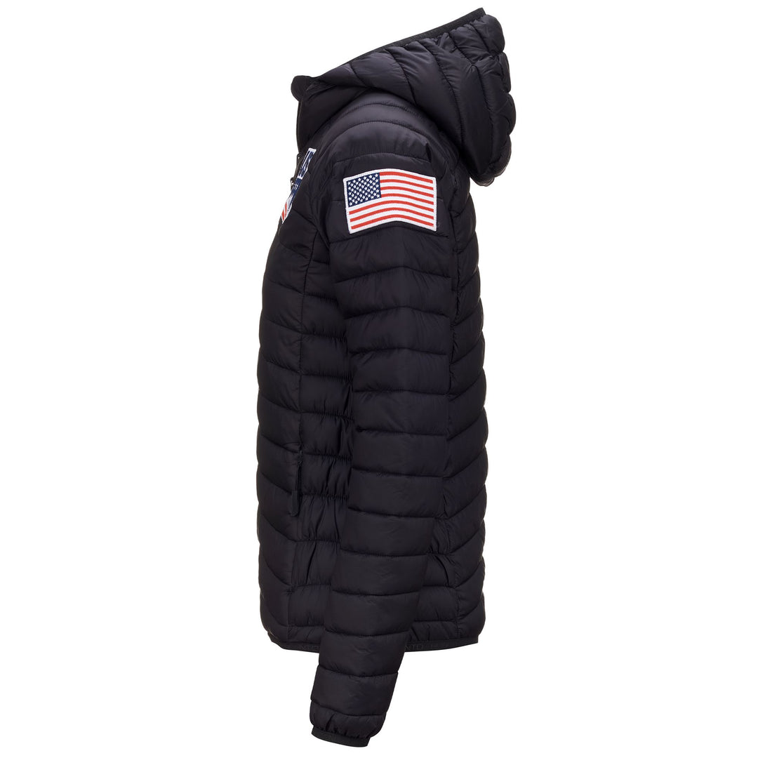 Chaqueta acolchada de esquí azul para mujer de corte ajustado y con aislamiento Primaloft main