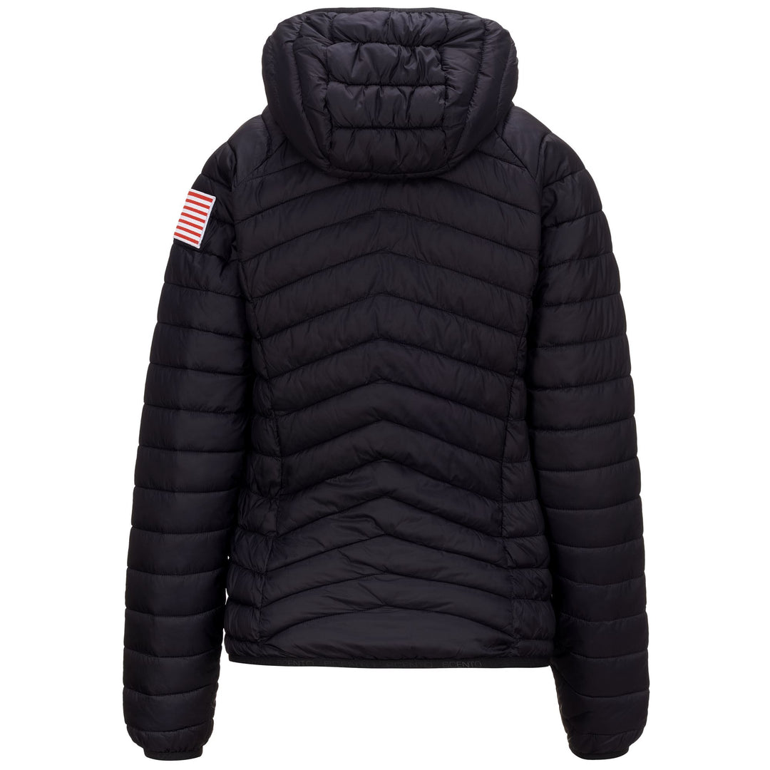 Chaqueta acolchada de esquí azul para mujer de corte ajustado y con aislamiento Primaloft main