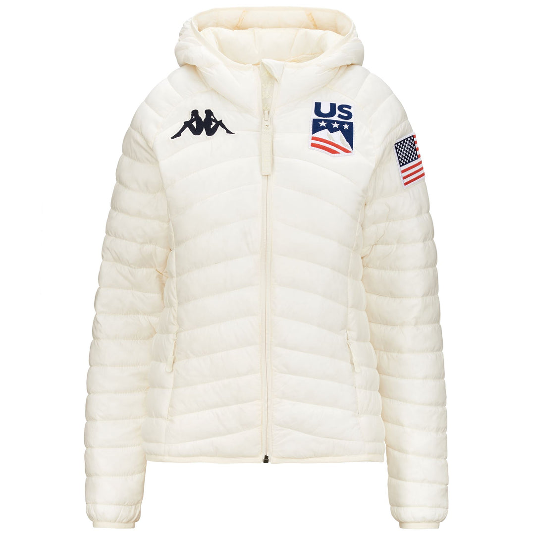 Coconut White Women's Ski Jacket with Primaloft Insulation main
