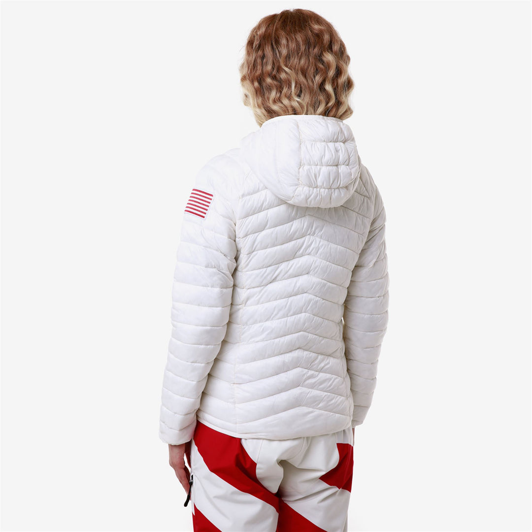Coconut White Women's Ski Jacket with Primaloft Insulation main