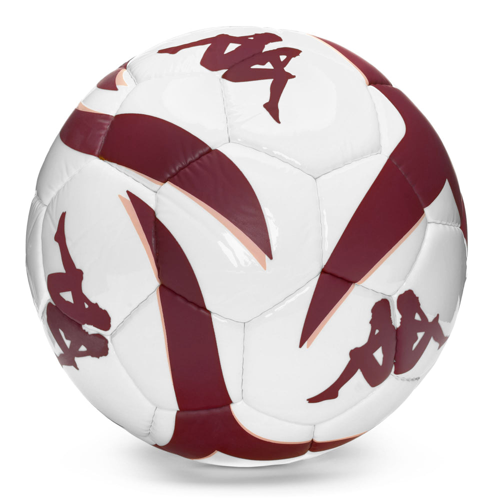 Pallone da Calcio da Allenamento Unisex Cucito a Mano Rosso Bianco 02