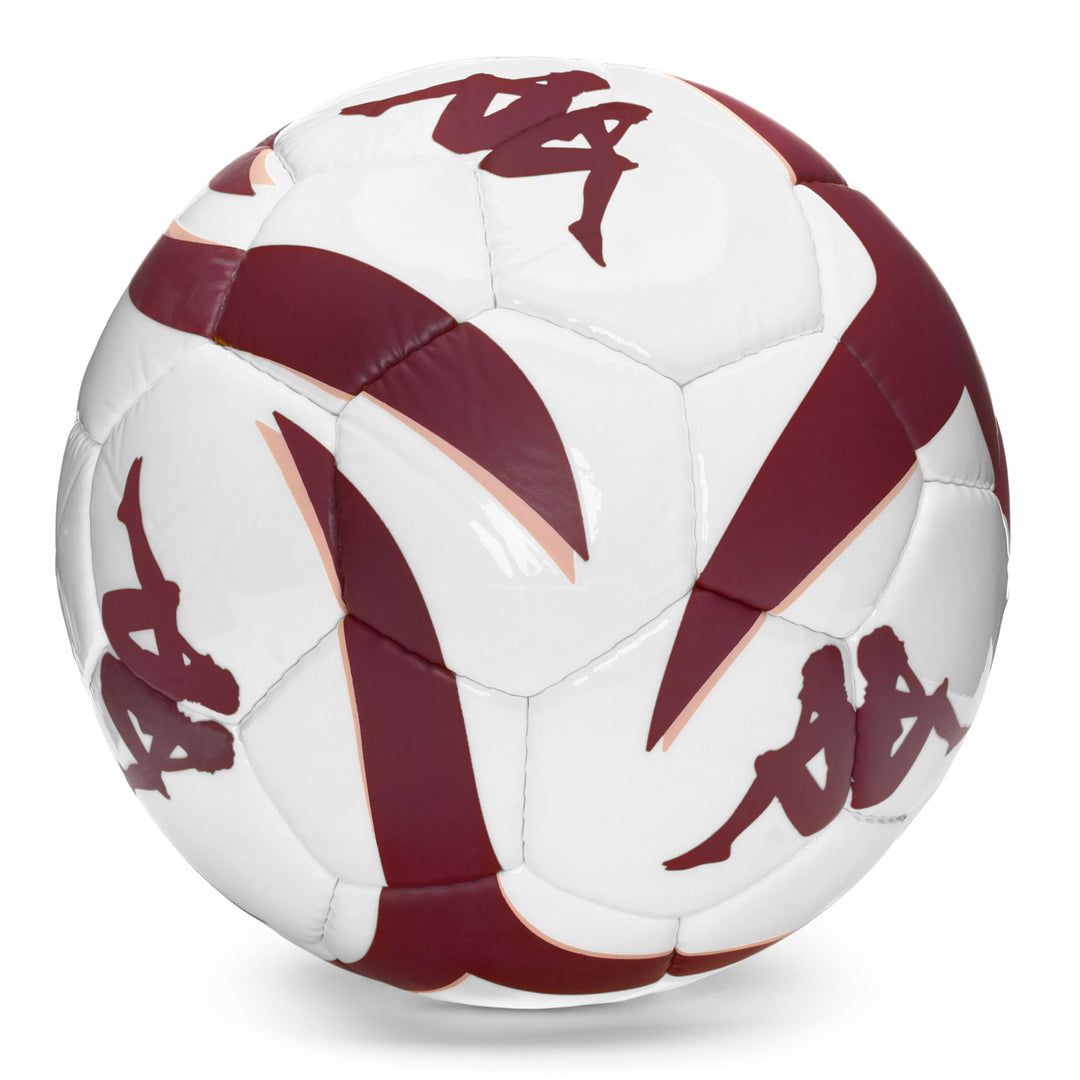 White Red Unisex Hand Stitched Football Training Ball main