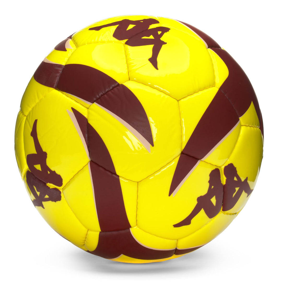 Yellow and Red Unisex Hand-Stitched Soccer Training Ball main